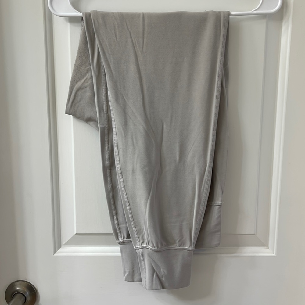 lululemon athletica Light Gray Track Pants